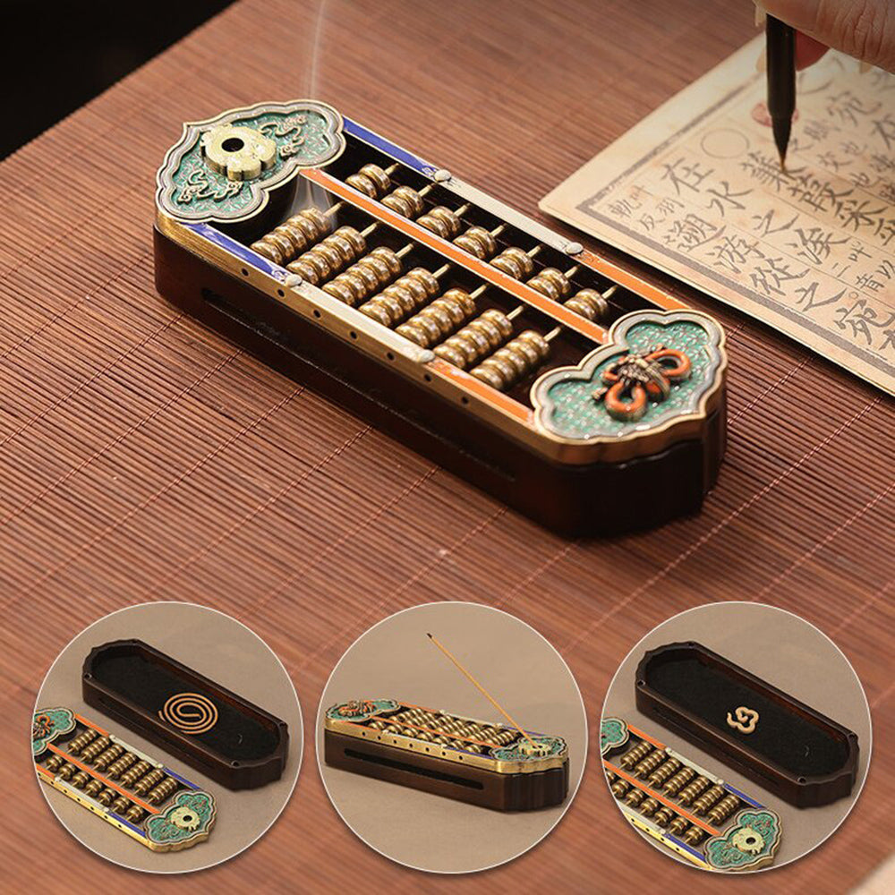Abacus Incense Burner