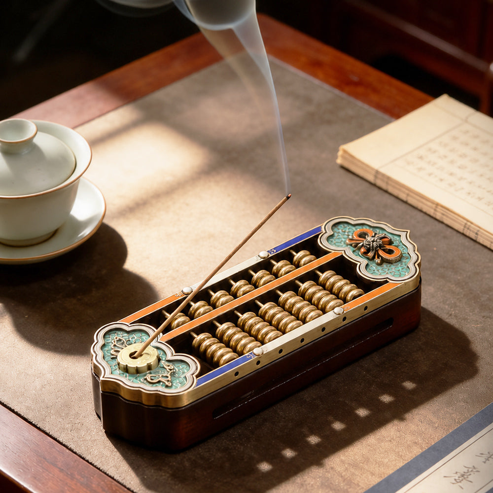 Abacus Incense Burner